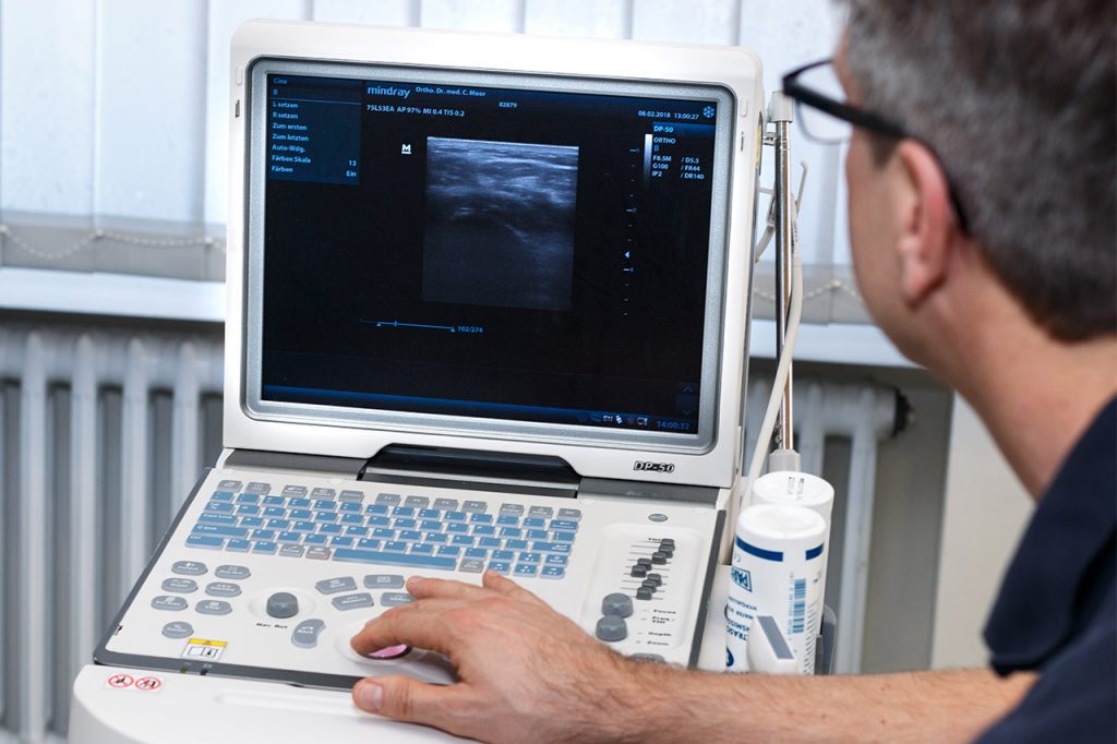 Ultraschall-Diagnostik | Orthopädische Praxis Constantin Moor